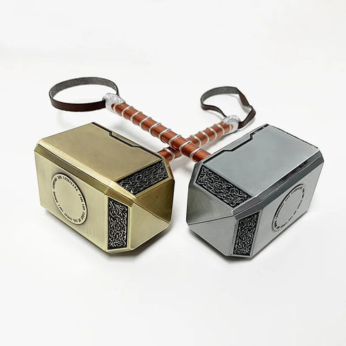 Heirloom Mjölnir - 1:2 Scale Full Metal Thor's Hammer Model & Keychain